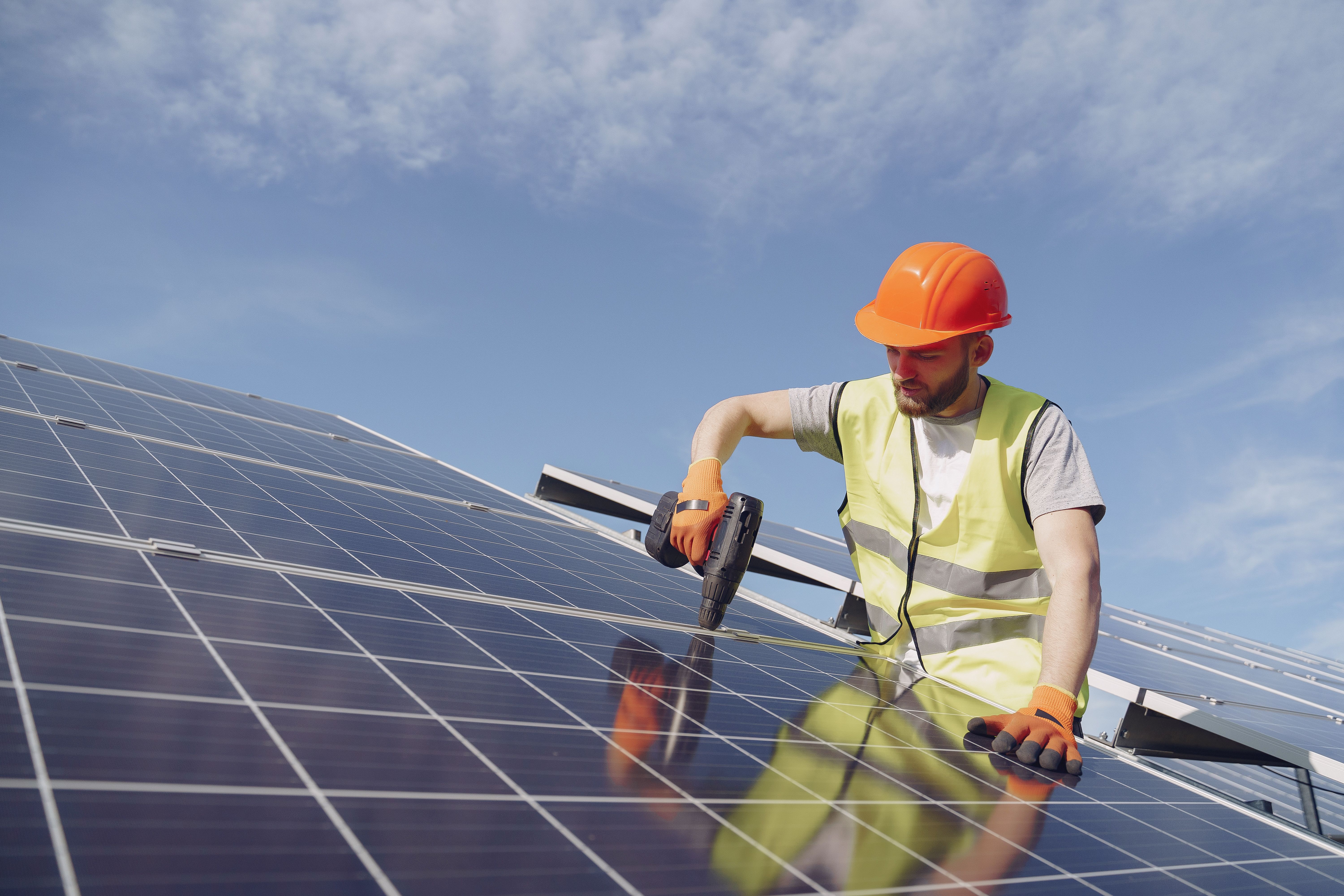 Solar panels and renewable energy